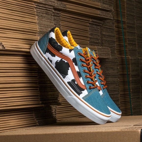 Vans Shoes - VANS TOY STORY WODDY RARE SNEAKERS size 8 with box